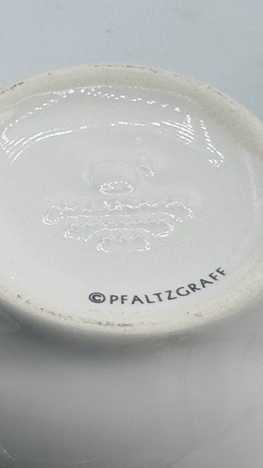 Pfaltzgraff Winterberry Set 4 Coffee Mugs Holly Berry Green Rim Stoneware
