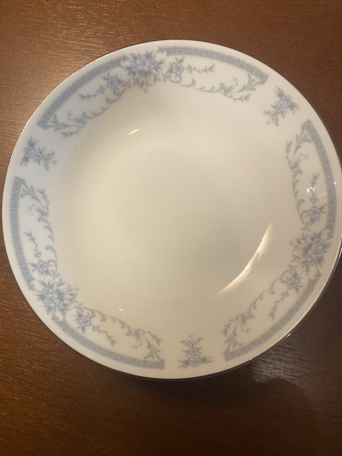 Vtg 1985 Sheffield Blue Whisper Fine China 5.5″ Dessert/Berry Bowl Replacement