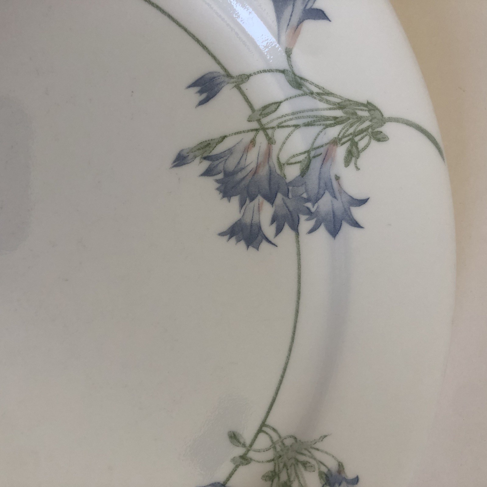 Vintage Corelle By Corning Blue Dusk Dinner Plates 10.25″ Vitrelle Set Of 8