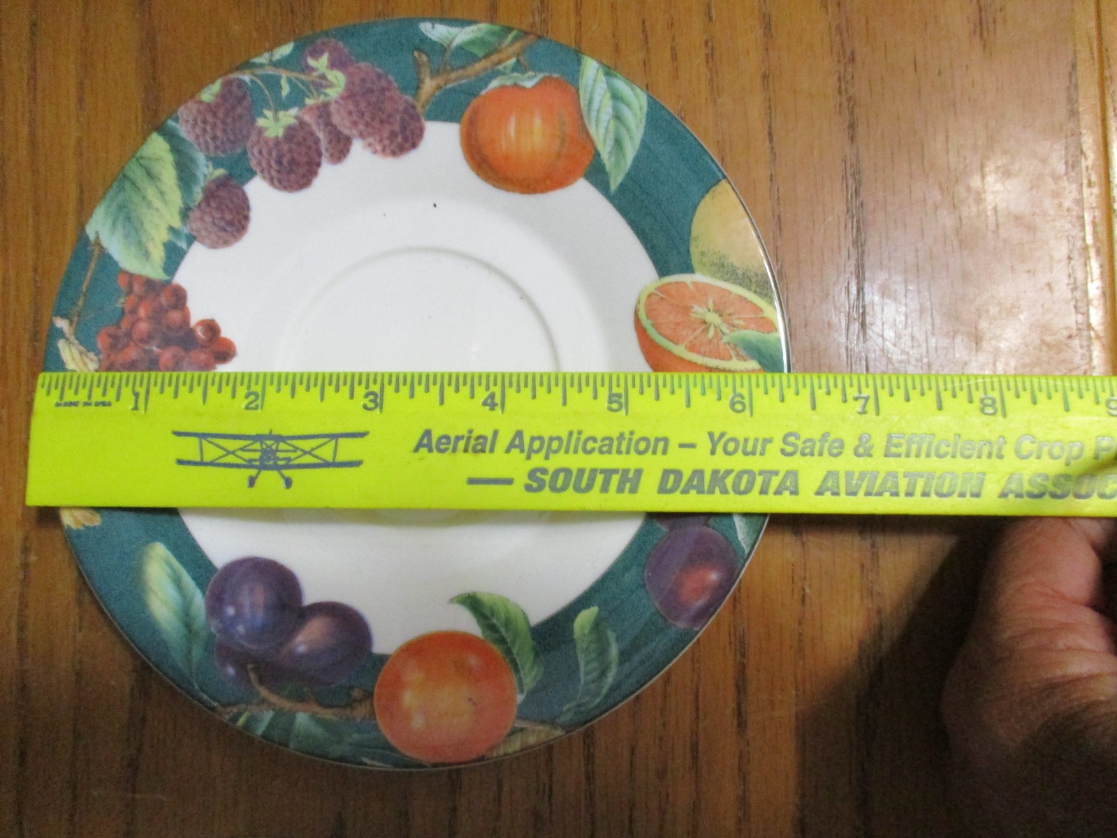 x8 – Mixed Lot of Saucer Plates – 5.25″ to 6-3/8″
