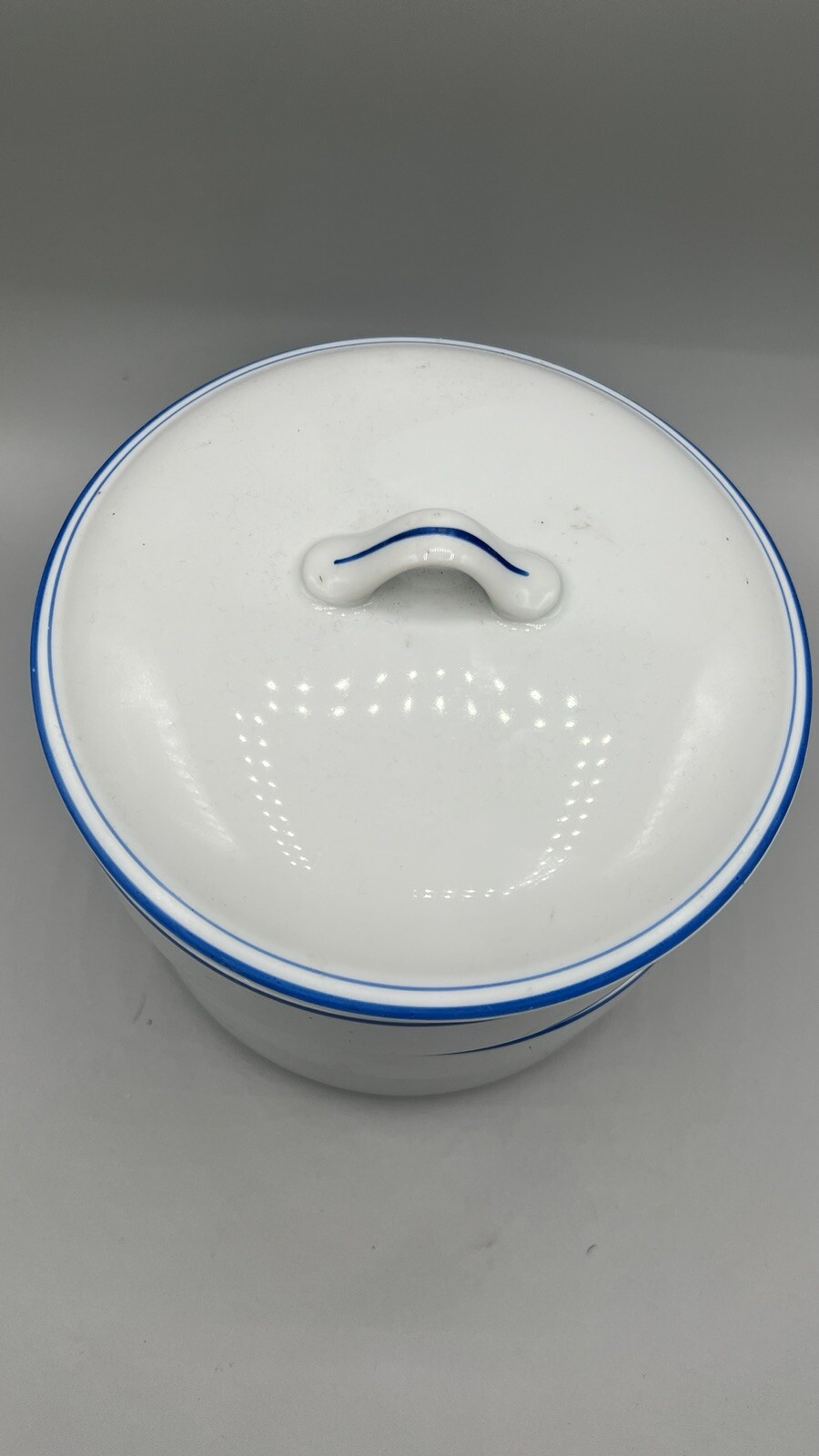 Vtg Scandinavian Stacking Bowls (3) W Lid In Perfect Condition 6” X 2”