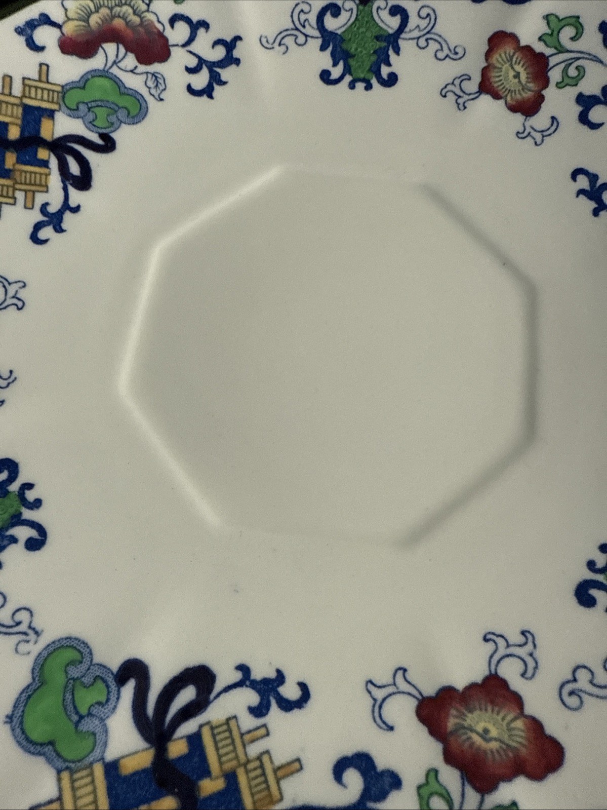 Royal Doulton Nankin 10” X 9” Cake/Sandwich Plate VGUC Burlslem England