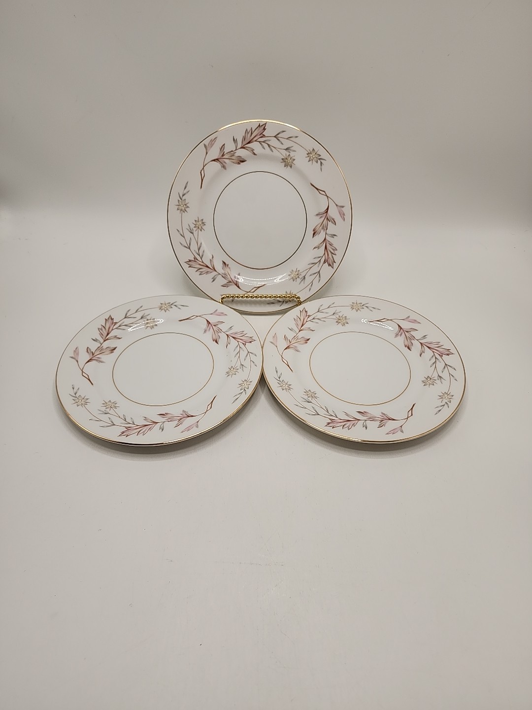 Harmony House “Woodhue” 6 1/2 Bread and Butter Plate-Set of 3