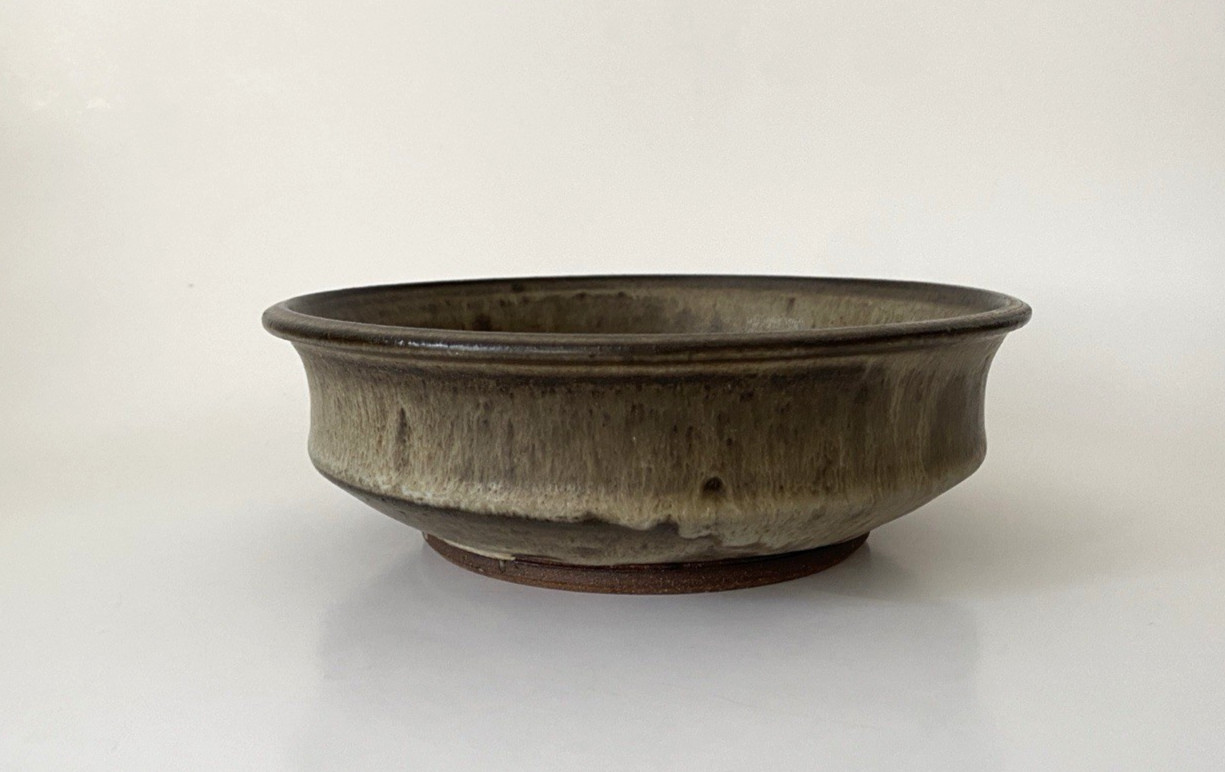 Rare! Vintage MCM Studio Art Pottery Bowl by Bruce Anderson (1915-1986)