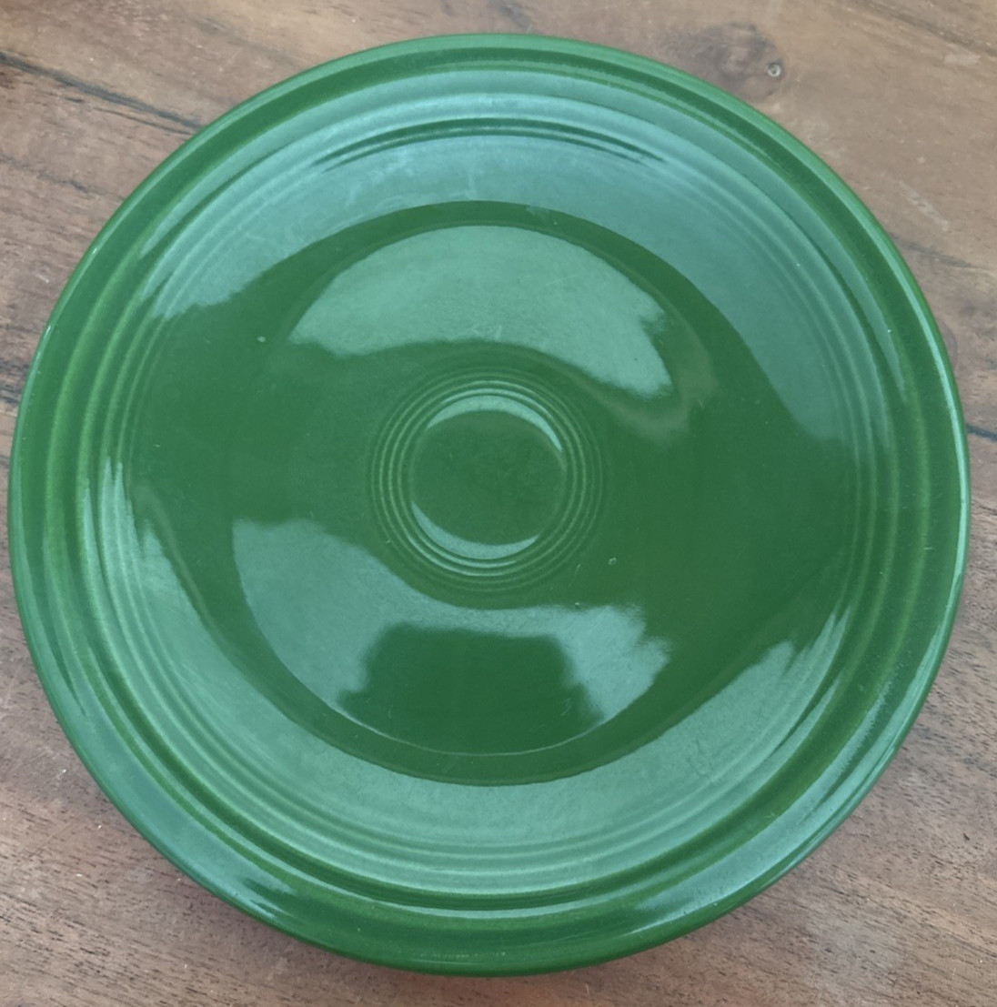 vtg Fiestaware Fiesta Medium Green Bread And Butter Plate 6 1/8 Inches 1950’s