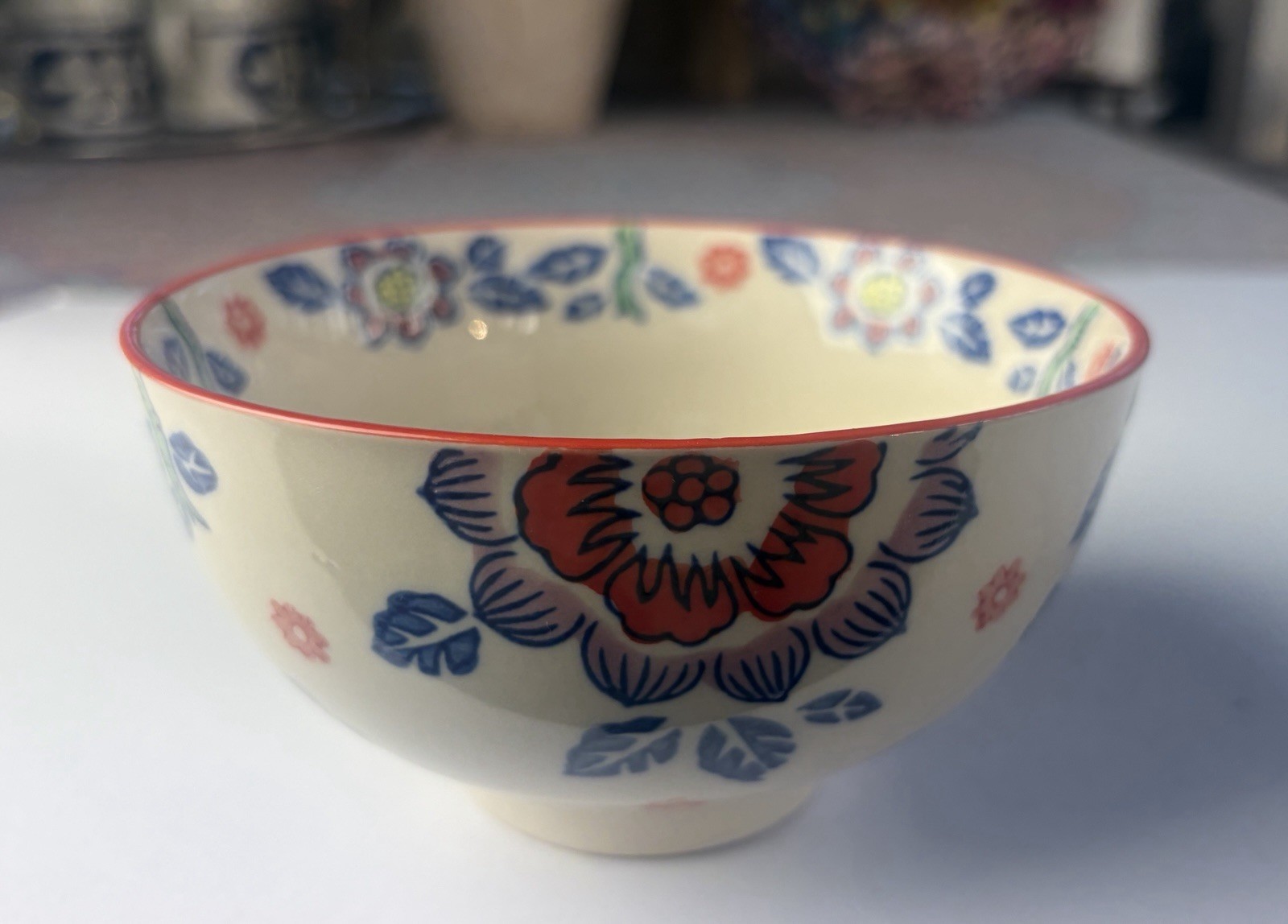 Set of 2 – Yokohama Studio 5” Rice Bowls Hand Painted – Excellent Condition