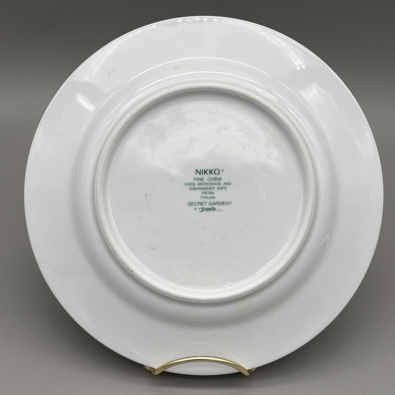 Nikko Fine China SECRET GARDEN Davir 8 1/8″ Salad Dessert Plate Replacement