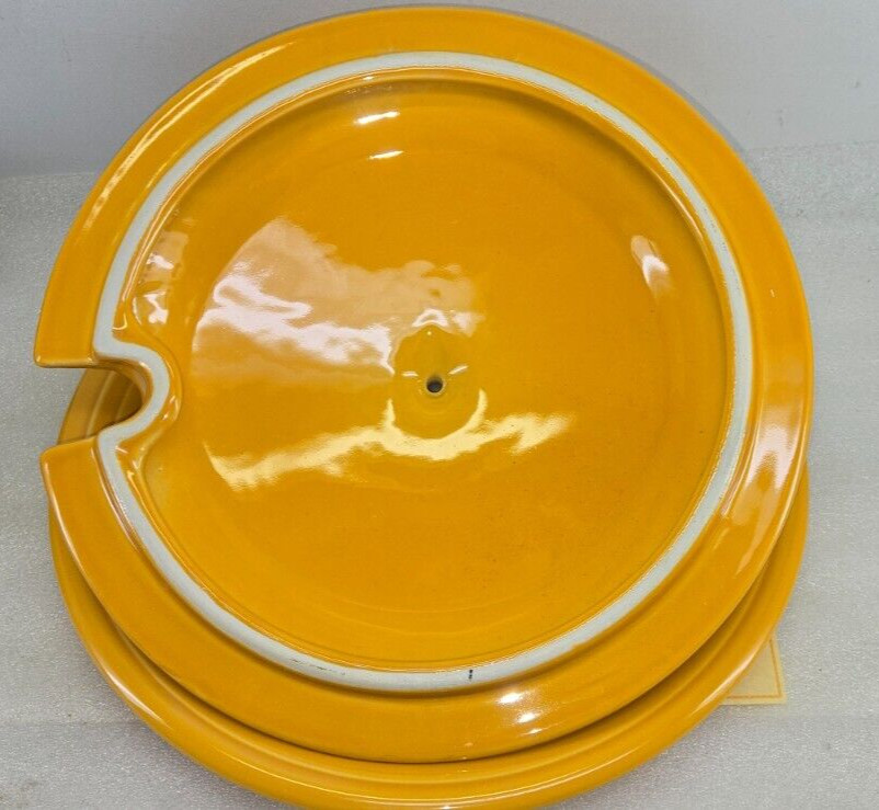 Fiestaware Marigold yellow 75th Anniversary Soup Tureen in Box #3687 /10,000 NIB