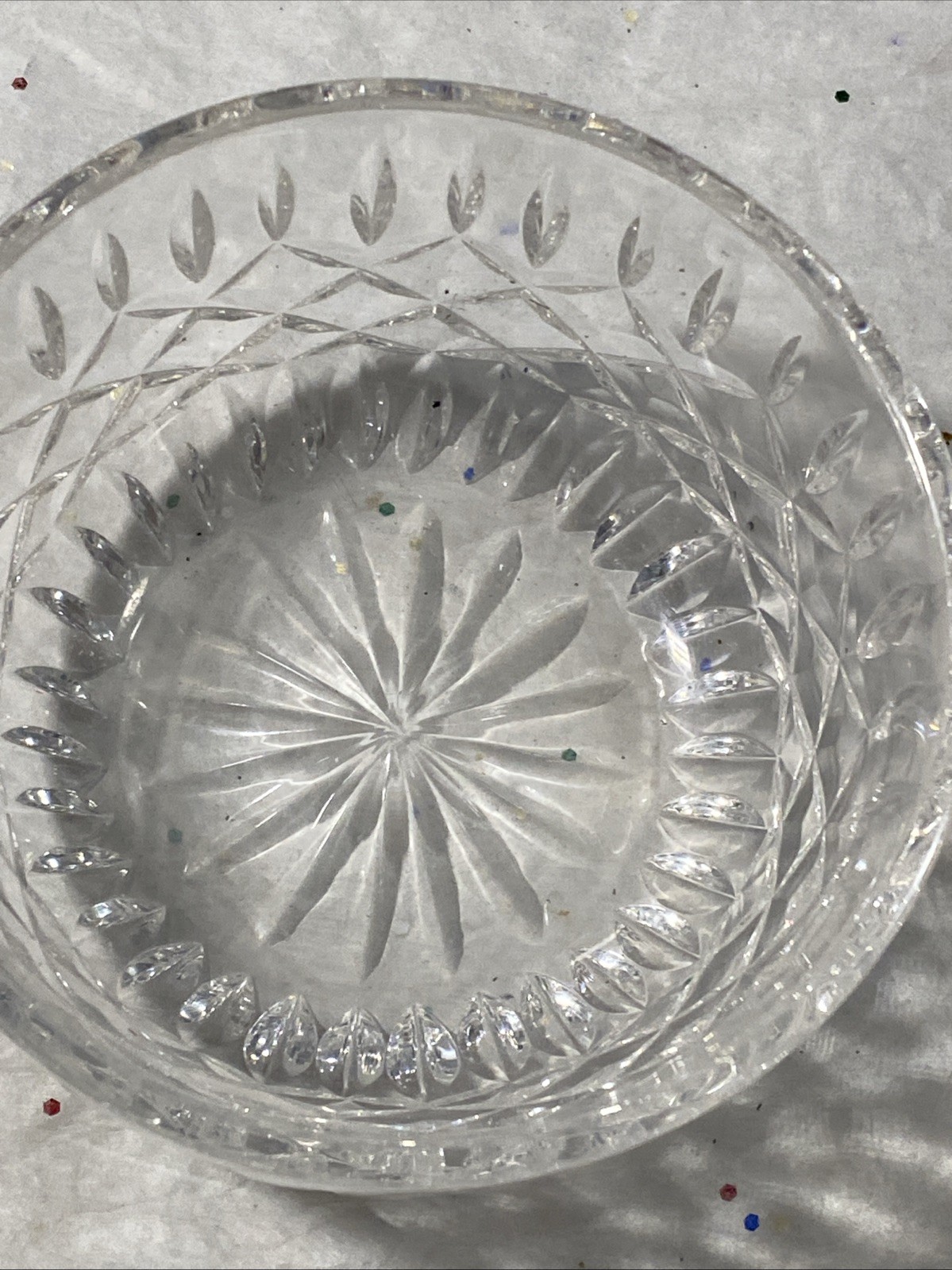 Antique Waterford Crystal made in Ireland Candy 4” Dish Bowl