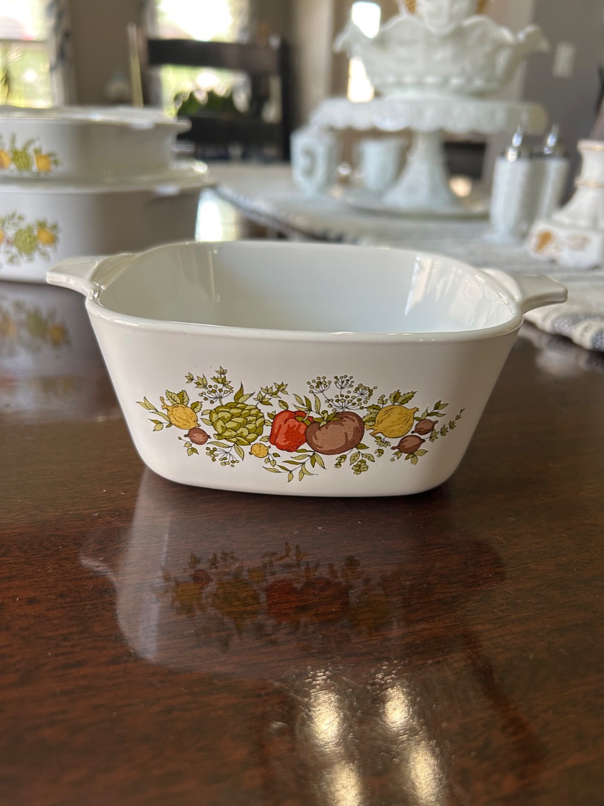 Vintage Corning Ware Spice of Life 12pc Set 5 Casserole, Menuette, Tea Pot, Etc!