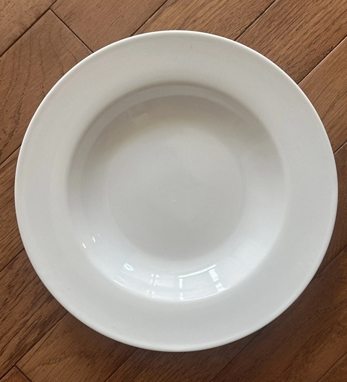 5 Fitz & Floyd Everyday White Porcelain Rim Soup Bowls SET 9” EXCELLENT