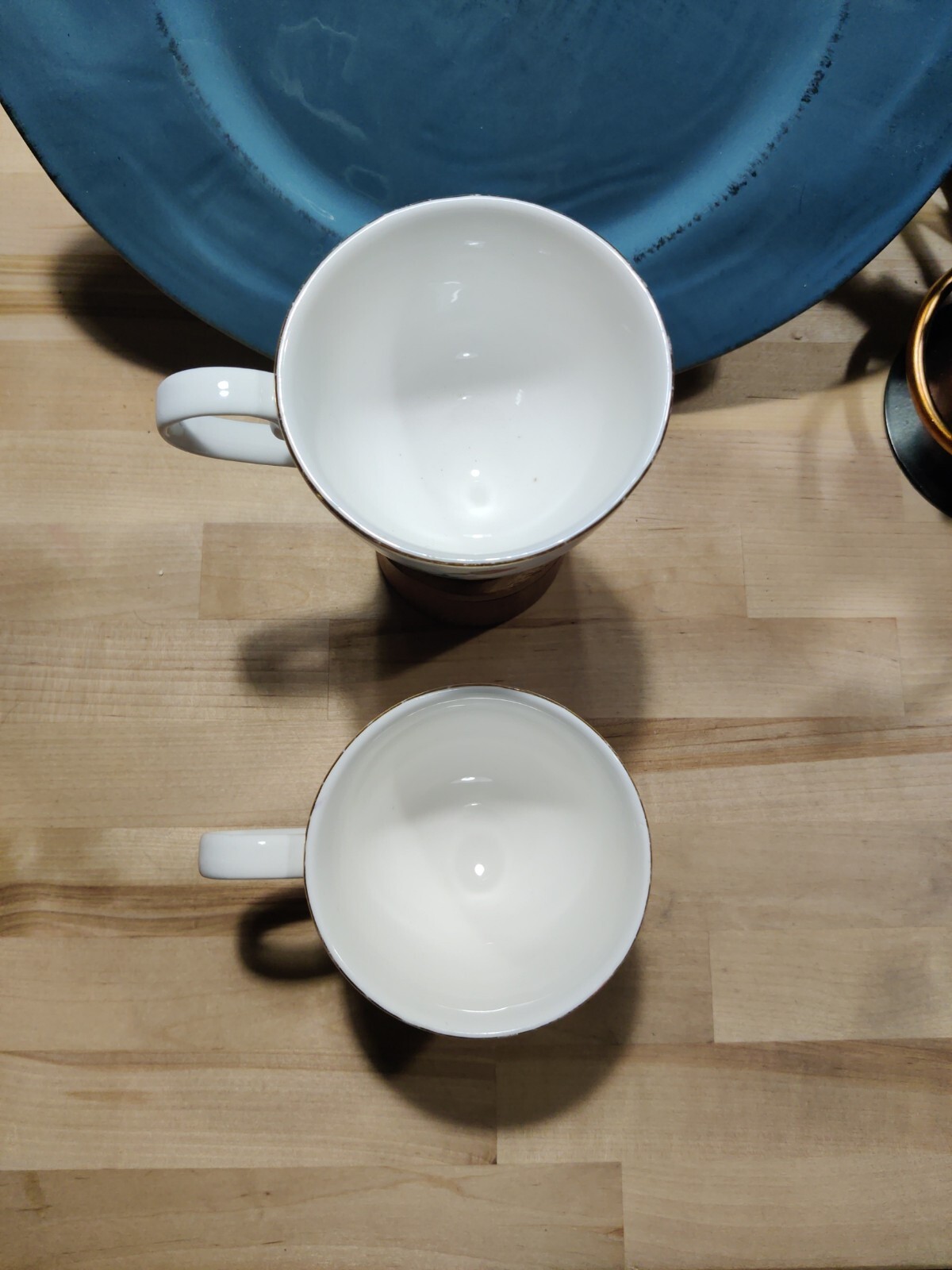 “Wild Rose and Bee” Grace’s Teaware (2) Footed Cups Nice