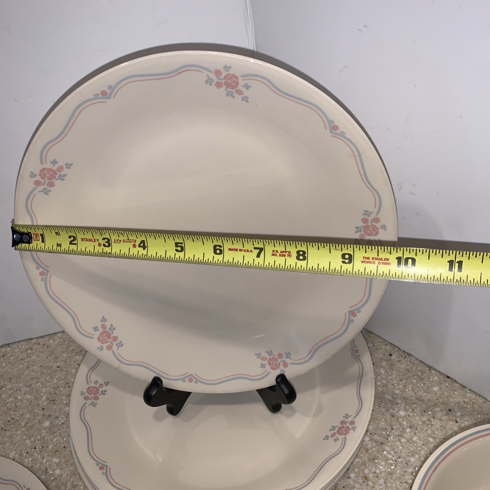 Corelle Dishes Set English Breakfast 1994 Lot Of 31 Pieces! Nice!