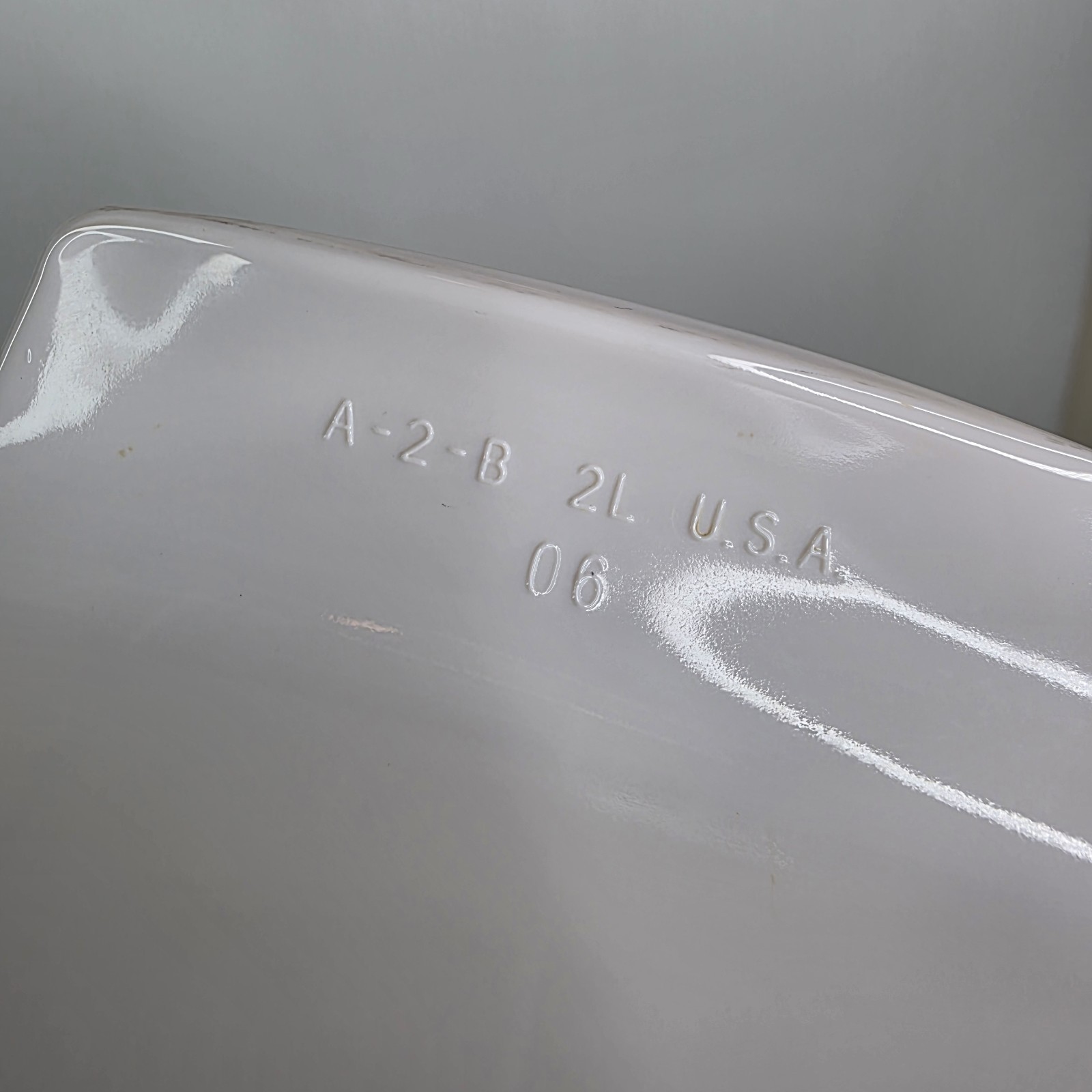 Vintage Corning Ware Shadow Iris A-2-B Casserole Dish 2 Liter