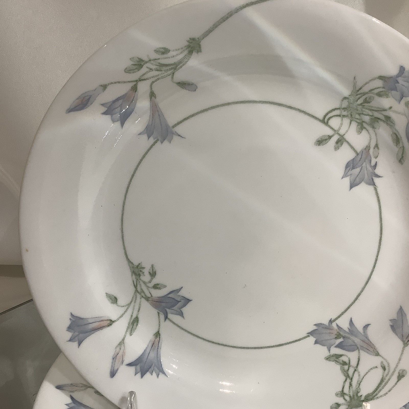 Corelle Blue Dusk Salad Bread Dessert 7.25” Plate – Set of 3