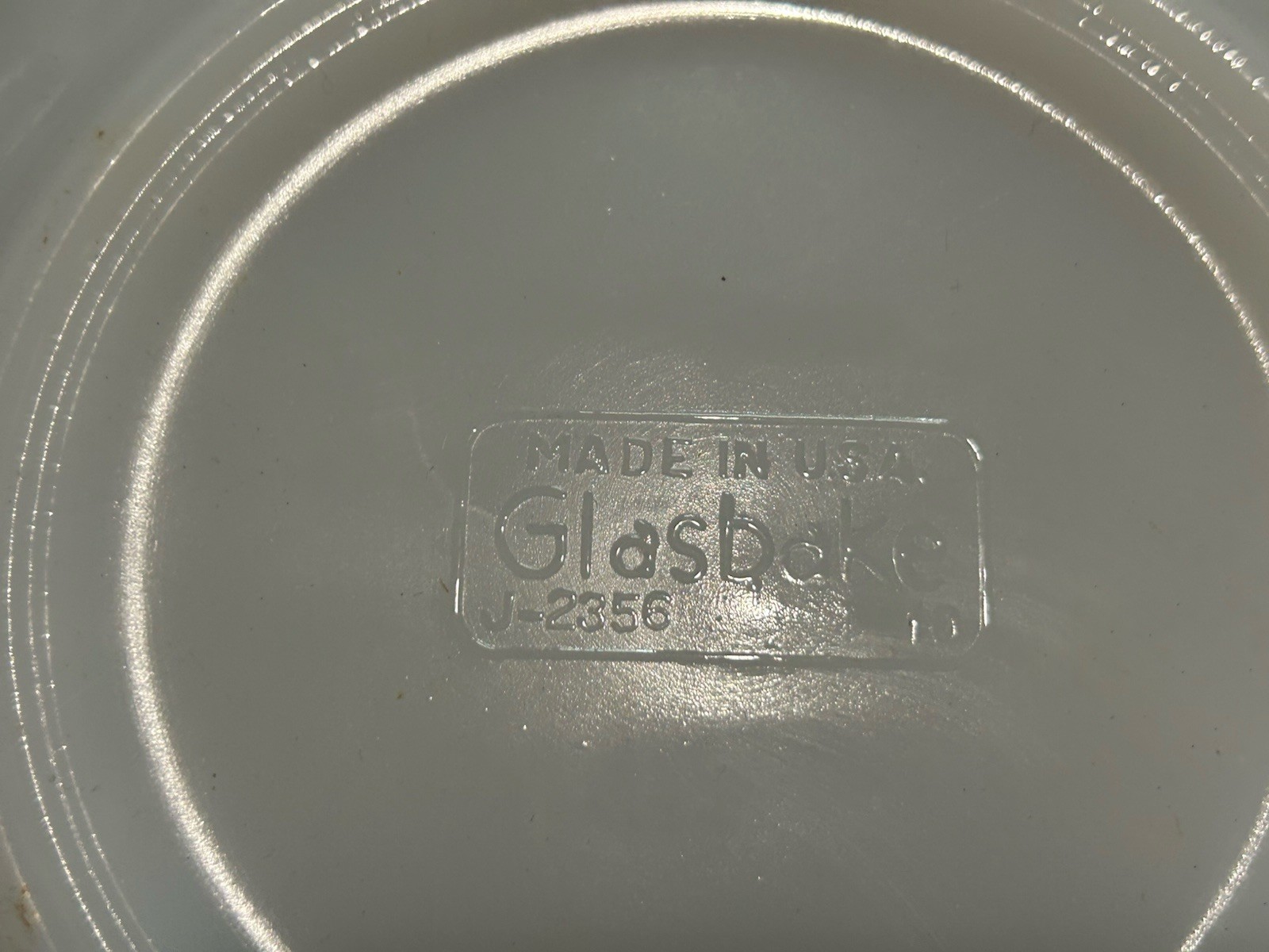Glasbake 4 Mixing Bowls Autumn Leaf Pattern VTG 1961-1963 J235 w/ Original Box