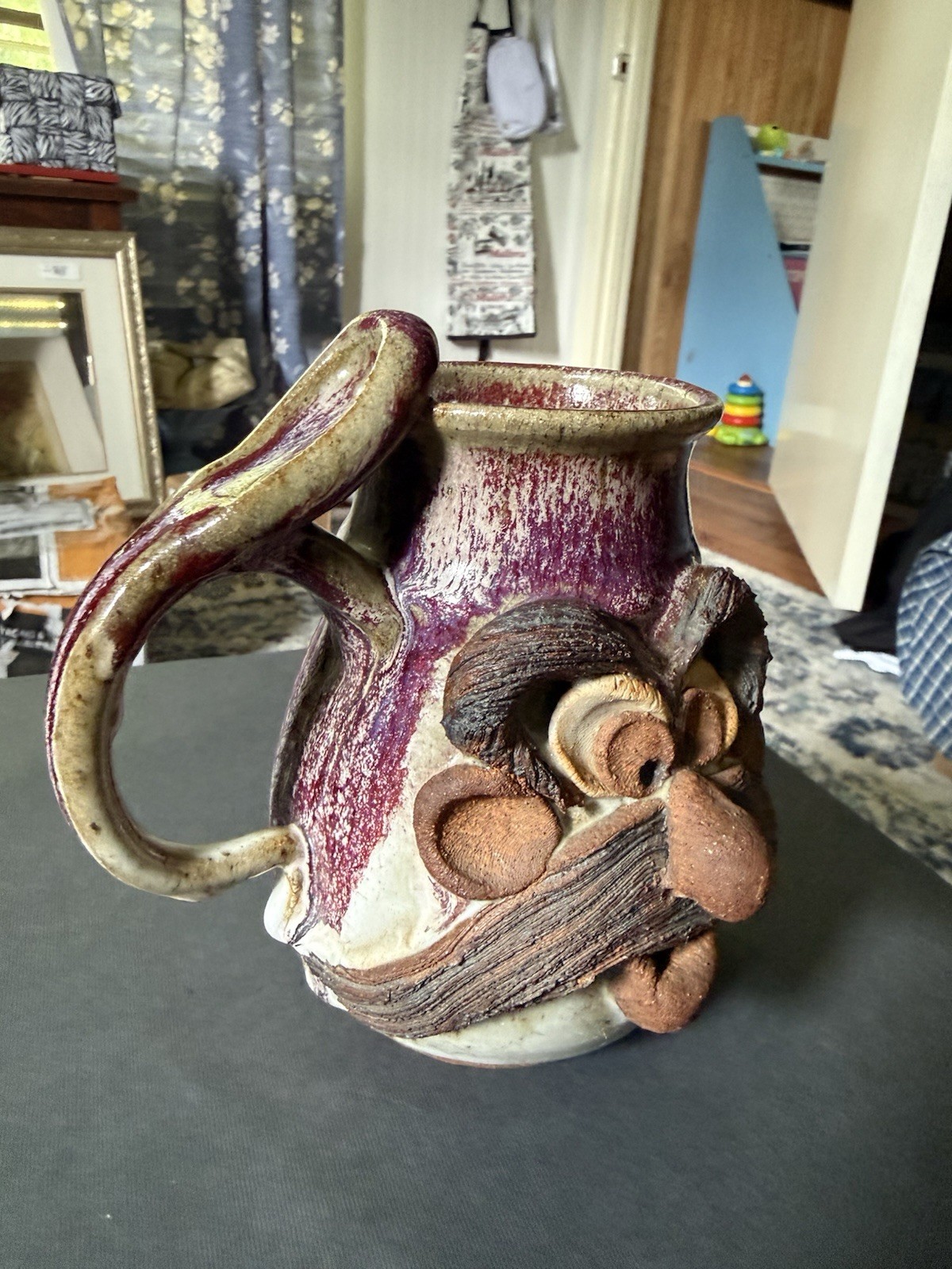 Robert Eakin Handmade 3D Mug Ugly Mug Coffee Mug Funny Mug 6 In Tall