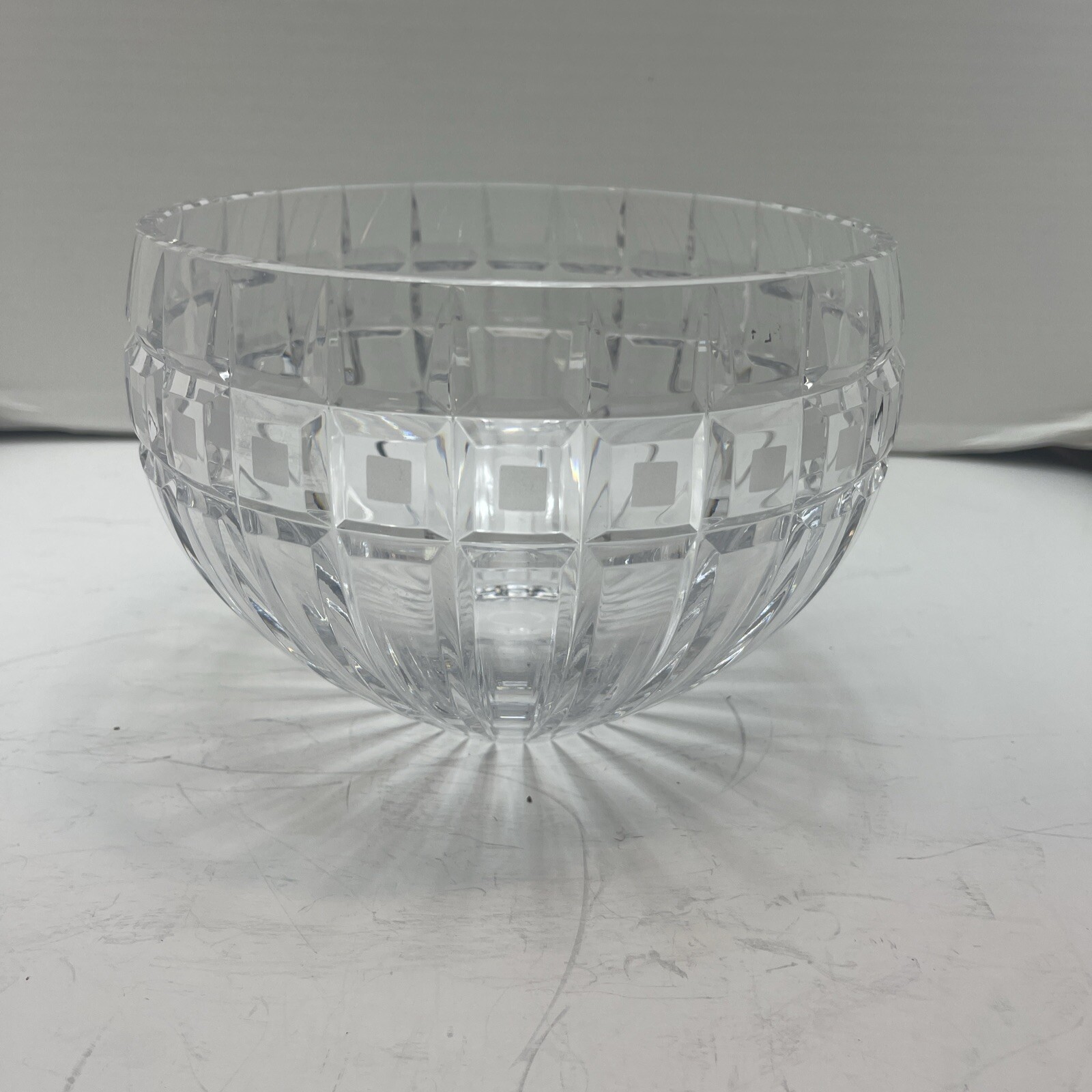 Waterford Marquis Crystal 7.5″ Quadrata Round Bowl