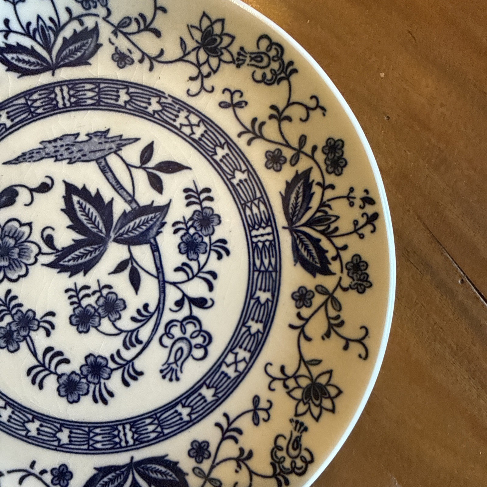 VTG Porcelain 6″ Saucer Made In Japan Blue Onion Pattern Tea Coffee Replacement