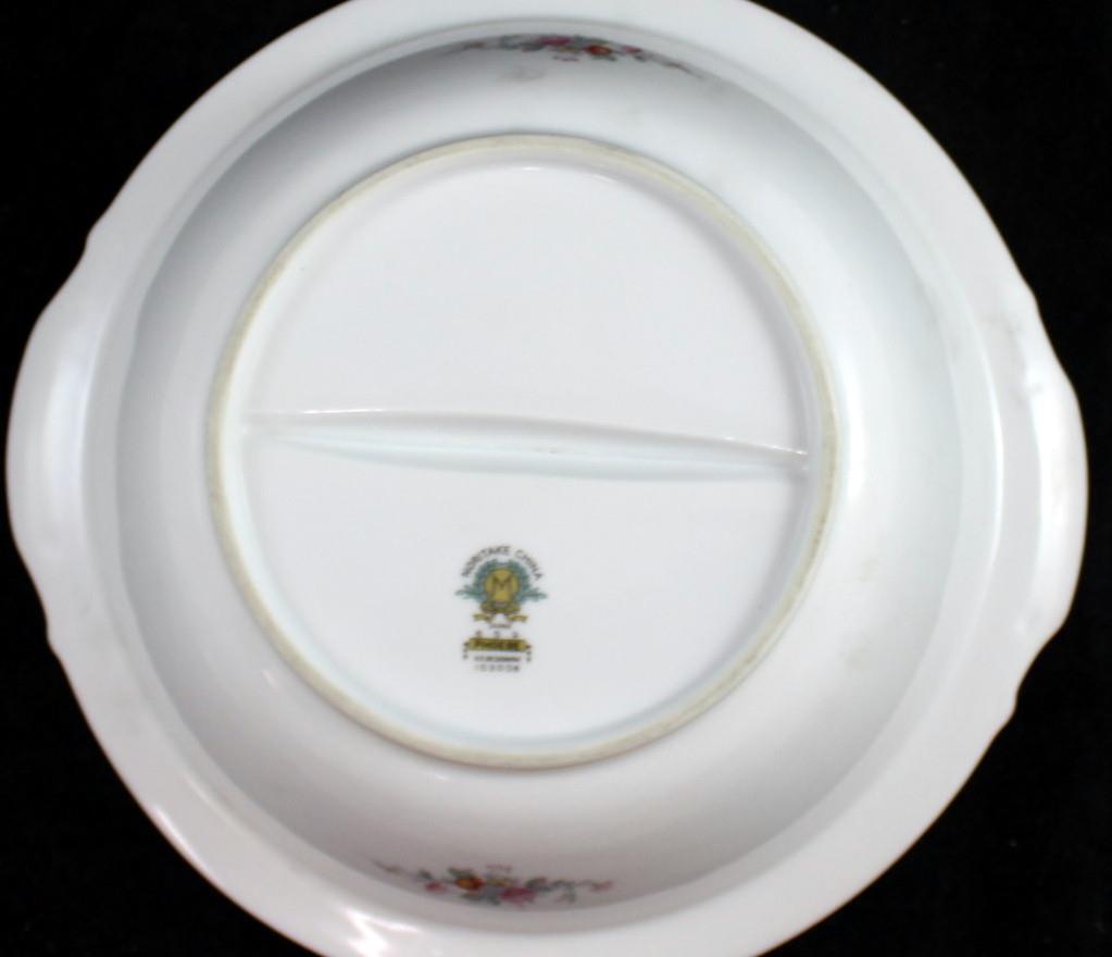 Noritake Phoebe Round Divided Vegetable Bowl 659