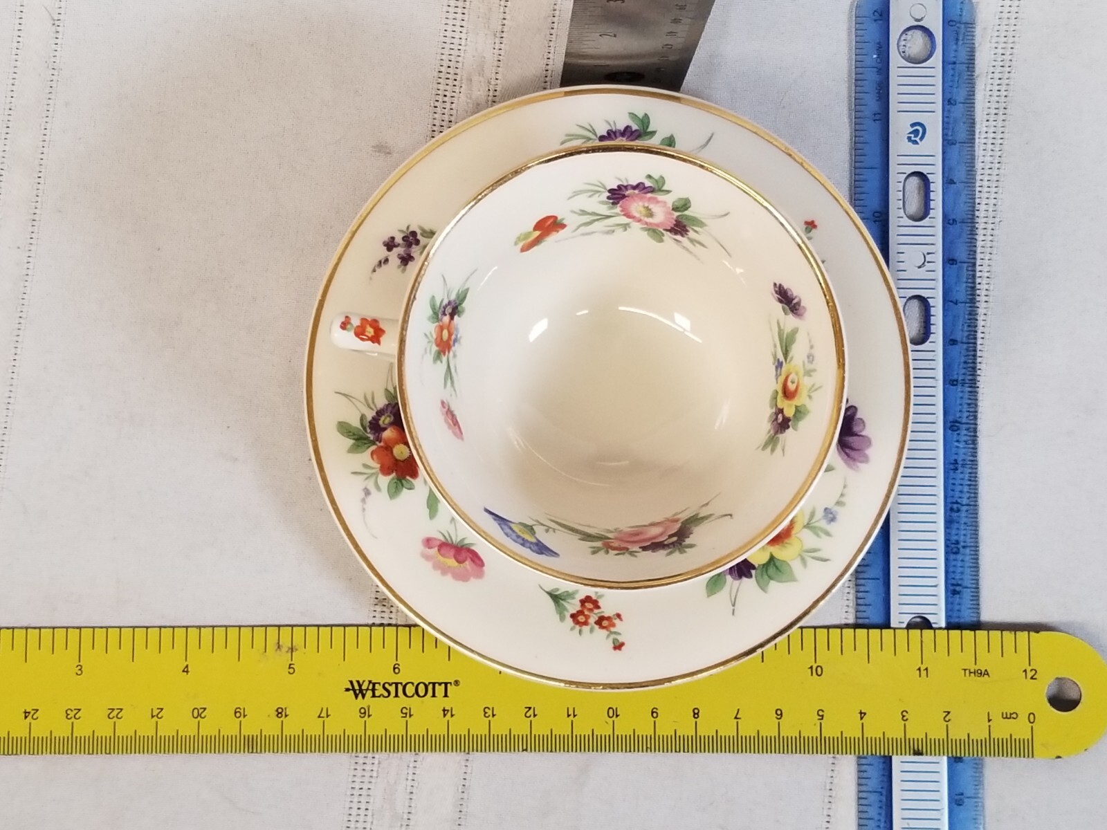 Syracuse Old Ivory “Selma” Cup And Saucer