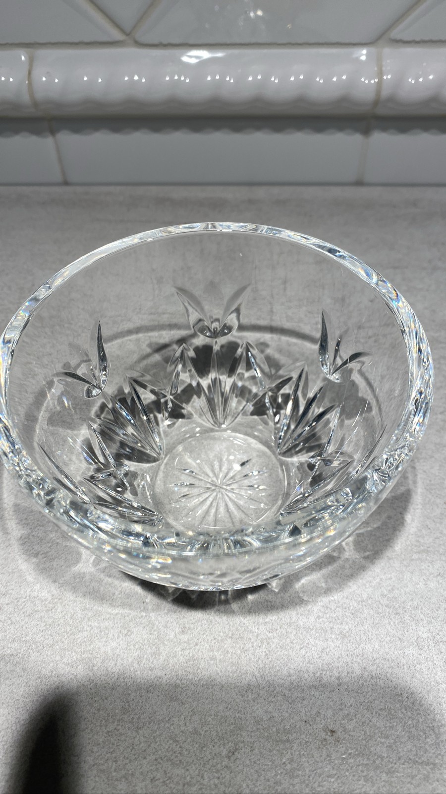 Waterford Crystal Tulip Bowl 4 Inch Small Serving Dish Nut Candy