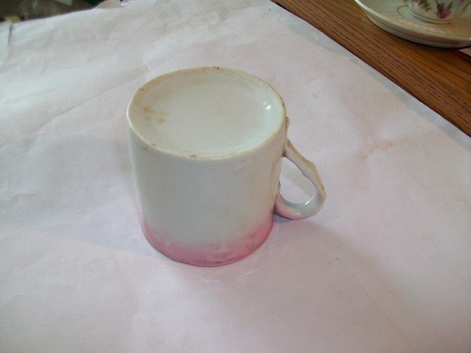 Mixed lot of 3 Porcelain Demitasse Cups & Saucers