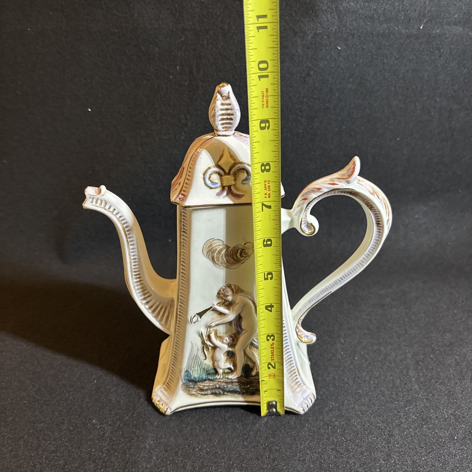27 Pc R Capodimonte Italy Cherub Demitasse Espresso Tea Coffee Set