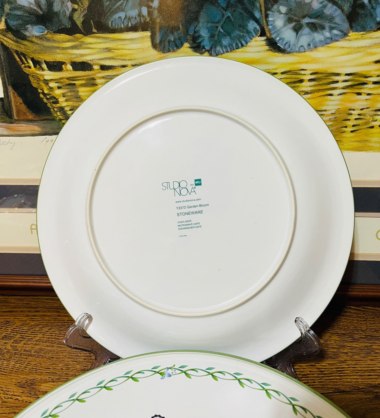 Studio Nova, GARDEN BLOOM Dinner Plate(s), Near Excellent Condition; Several
