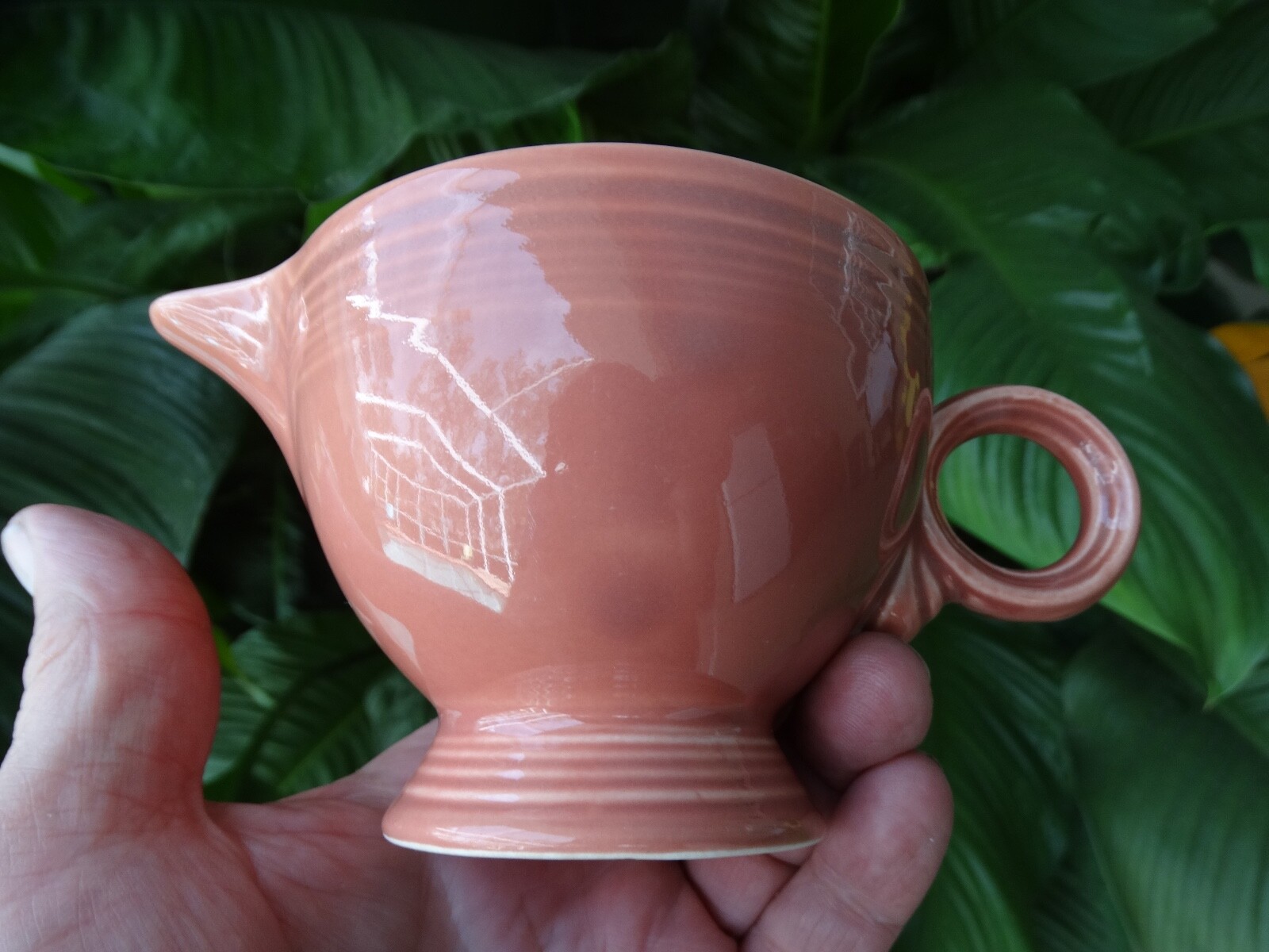 Homer Laughlin Vintage Fiesta Rose Creamer (1950-1959) Very Good Used Condition