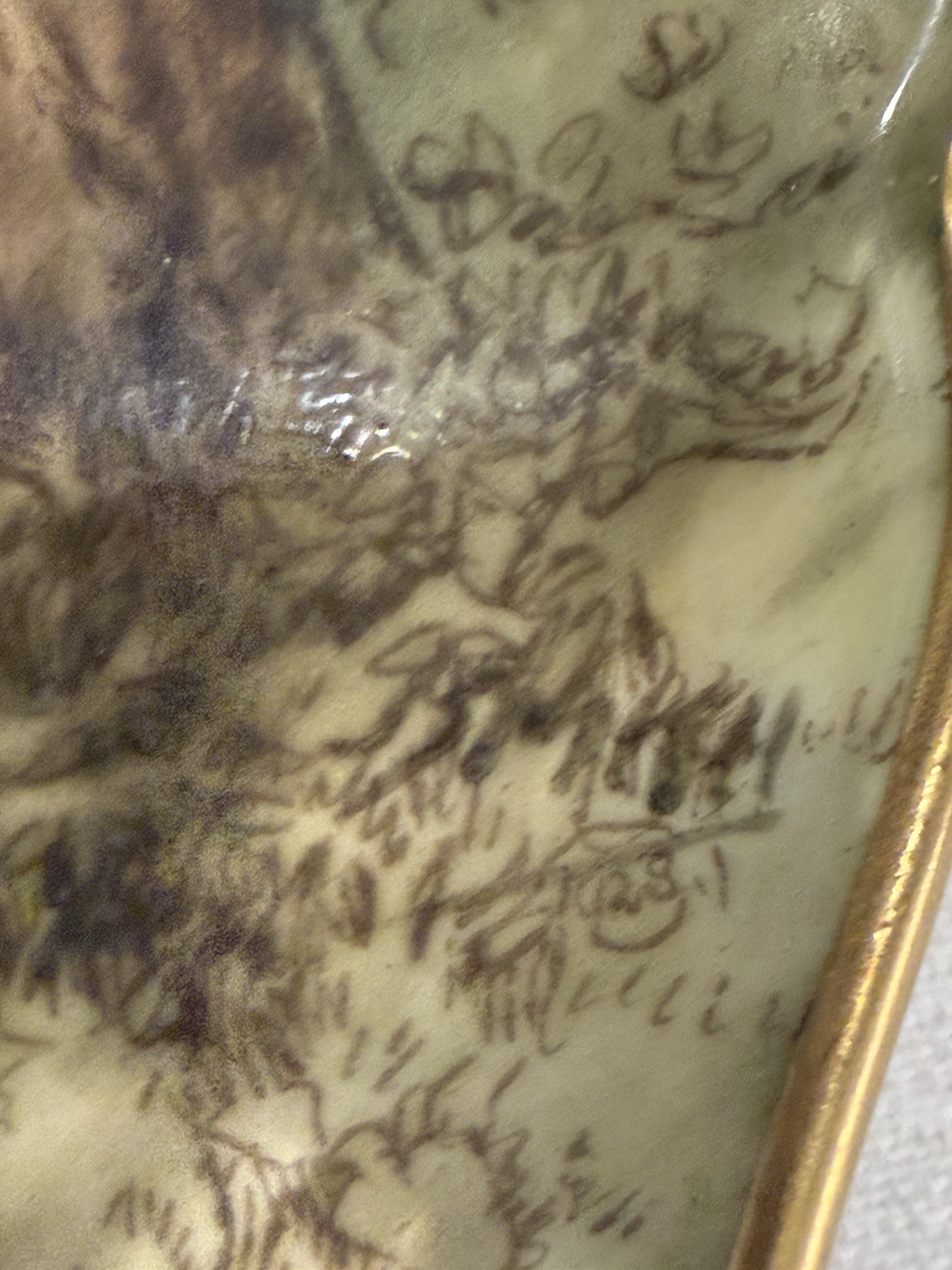 Pristine 1953 Royal Worcester 10.5″ Cabinet Plate Fladbury Signed J Smith Mint