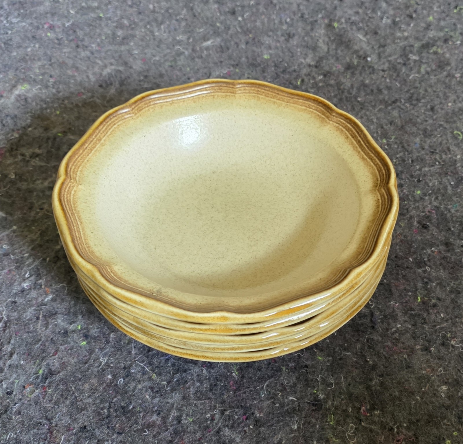 MIKASA WHOLE WHEAT E8000 ~ FRUIT BOWLS ~ 7.25″
