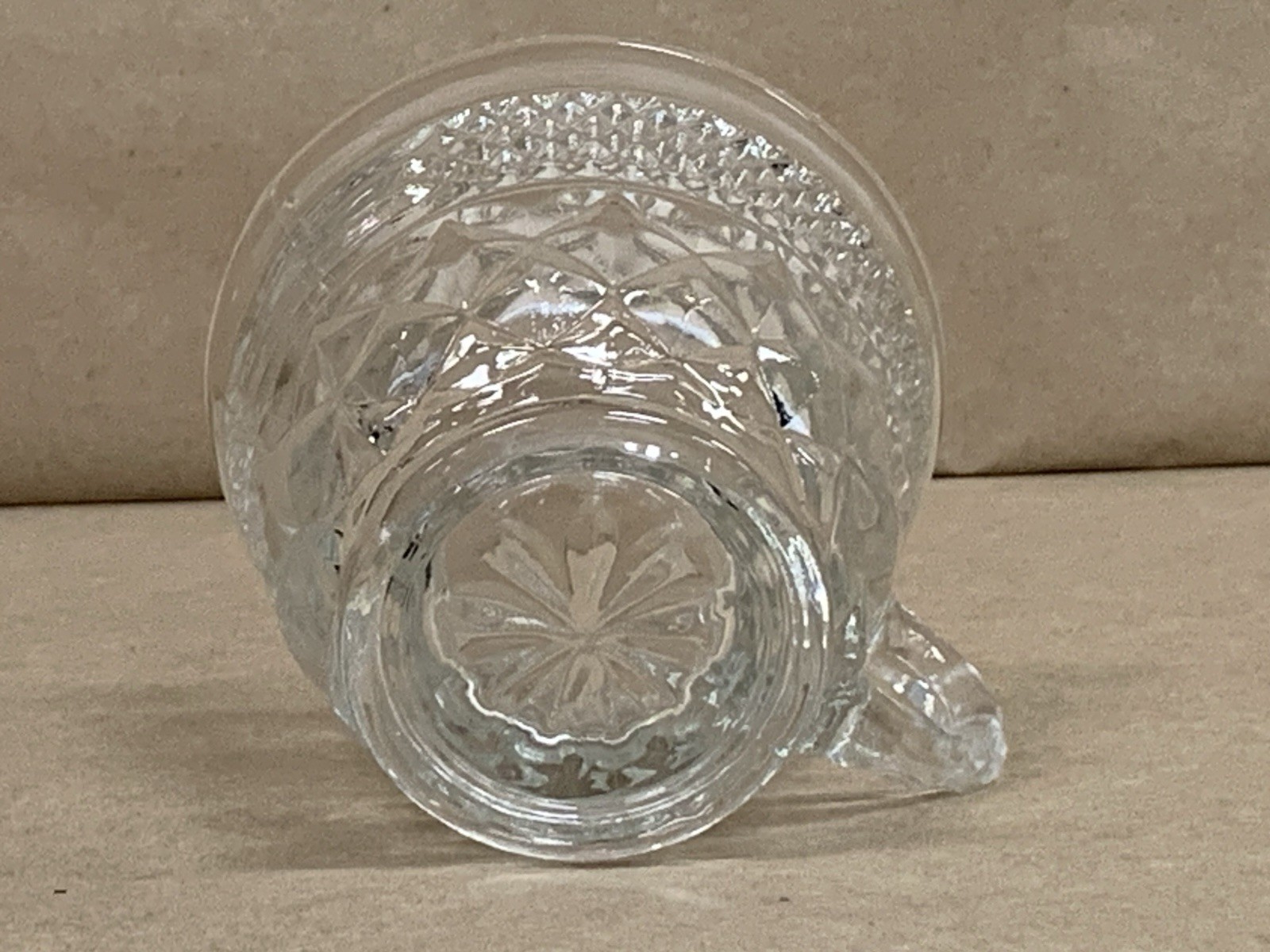Vintage Anchor Hocking Wexford Punch Bowl Set With 17 Cups Hooks & Ladle