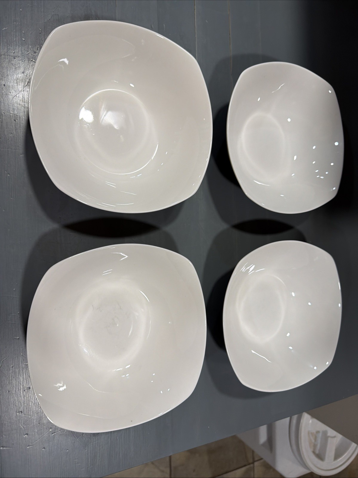 American Atelier ‘Mia’ Bone China Cereal Bowls Set Of 4