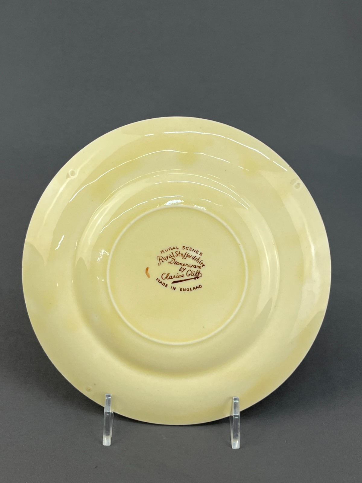 16 Arthur J Wilkinson RURAL SCENES Brown Multicolor Transfer 6 1/2″ Bread Plates