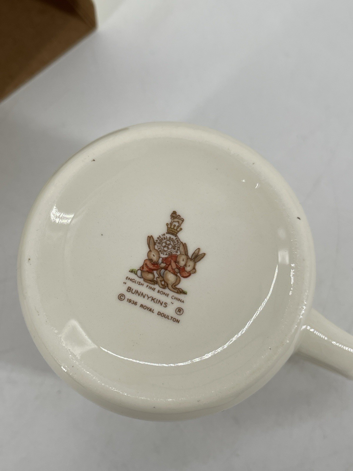 Vintage 1994 Royal Doulton Bunnykins Three Piece Child’s Bone China Set