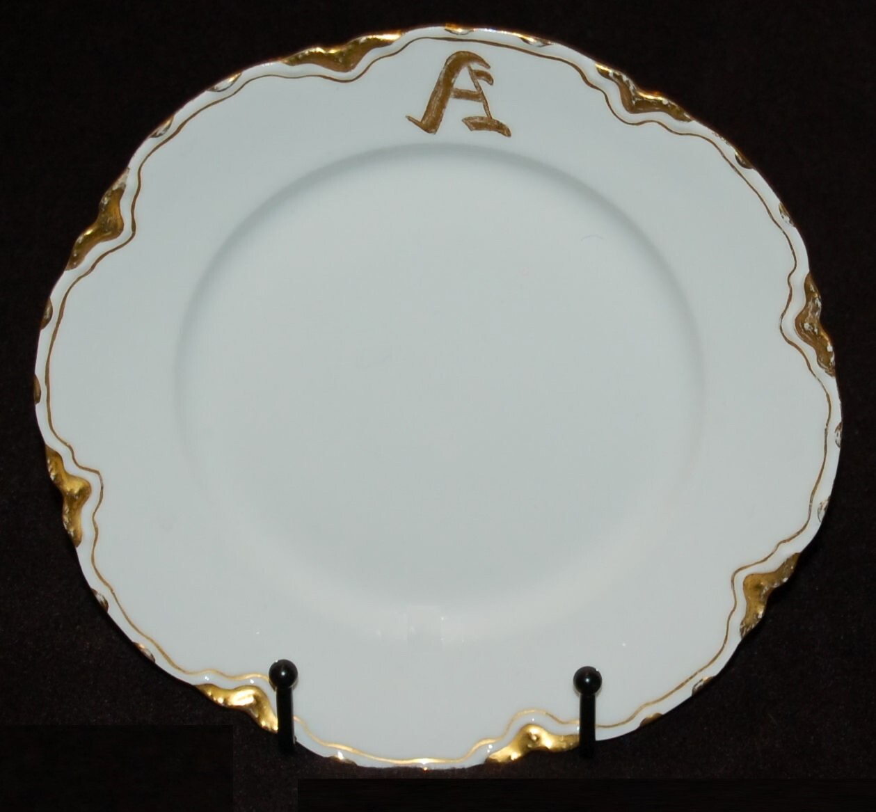 ANTIQUE Porcelain Plate 7″ LIMOGES Haviland Made in France 1905 Art Nouveau