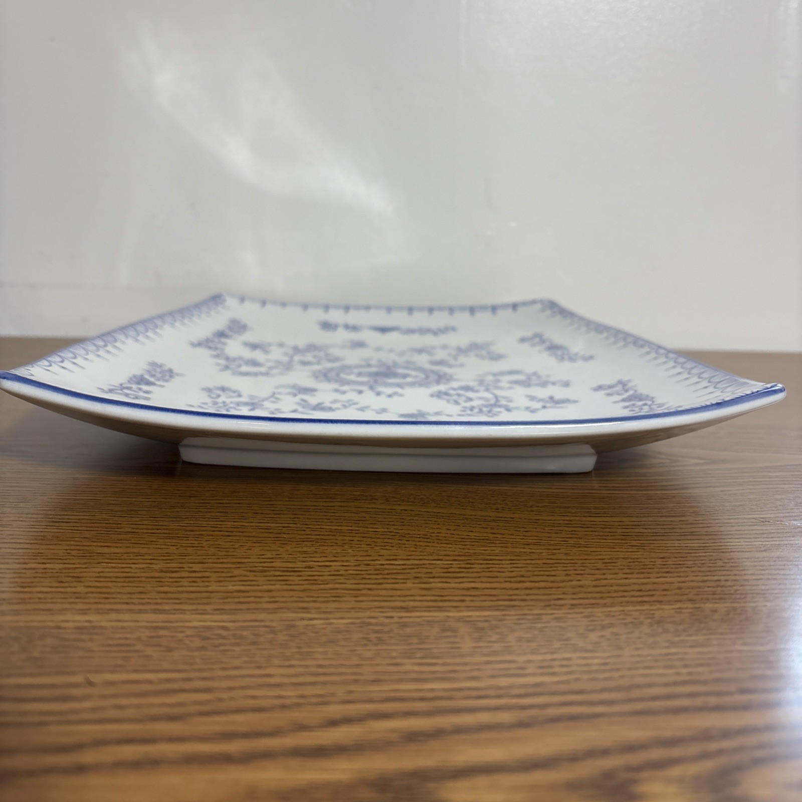 Delft Modern Blue by Royal China Rectangle Serving Platter 15.5”