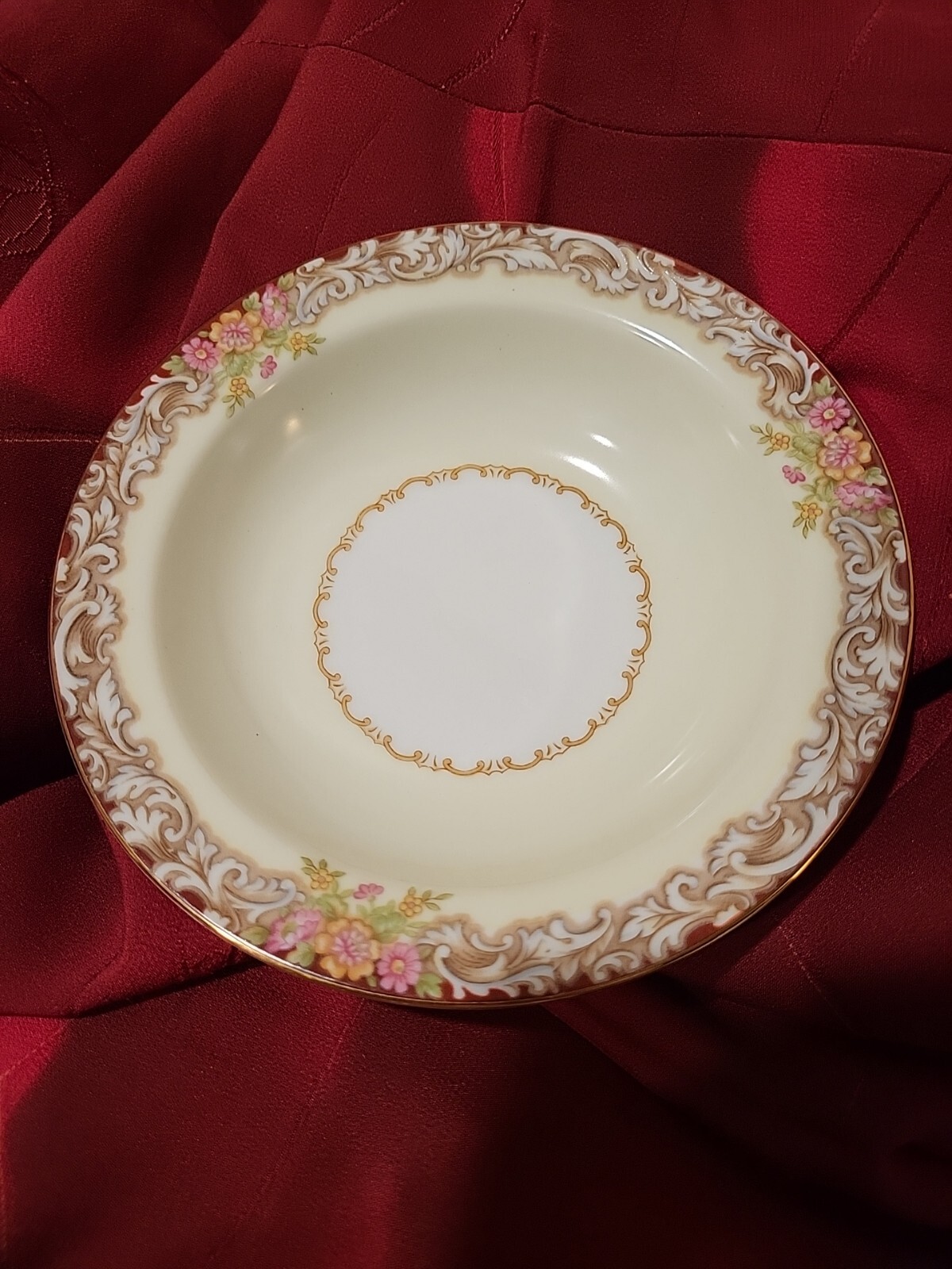Noritake China Harmony 3906 Gold Trim 5-3/4″ DESSERT FRUIT BERRY BOWL 117811