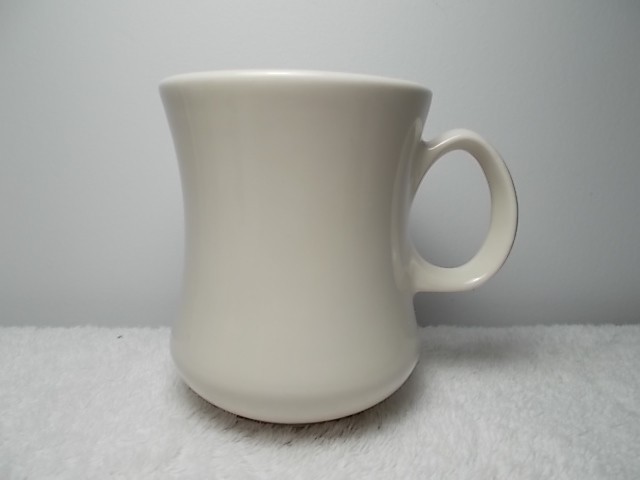 Vintage Homer Laughlin Ivory White Porcelain Coffee Tea Cup Mug Restaurant Ware