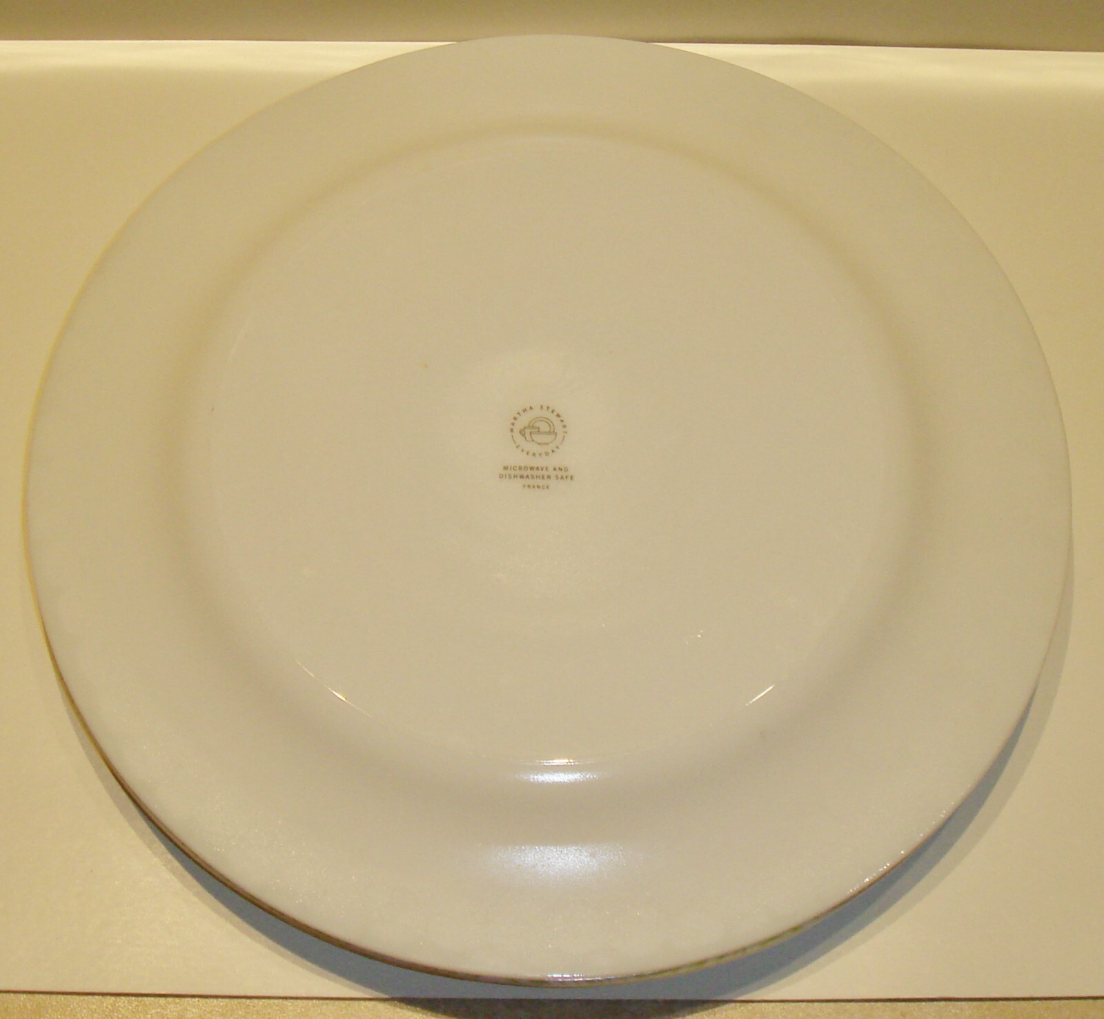 Vintage 4 Martha Stewart Everyday Green Leaves Plates Set France Dish Lot