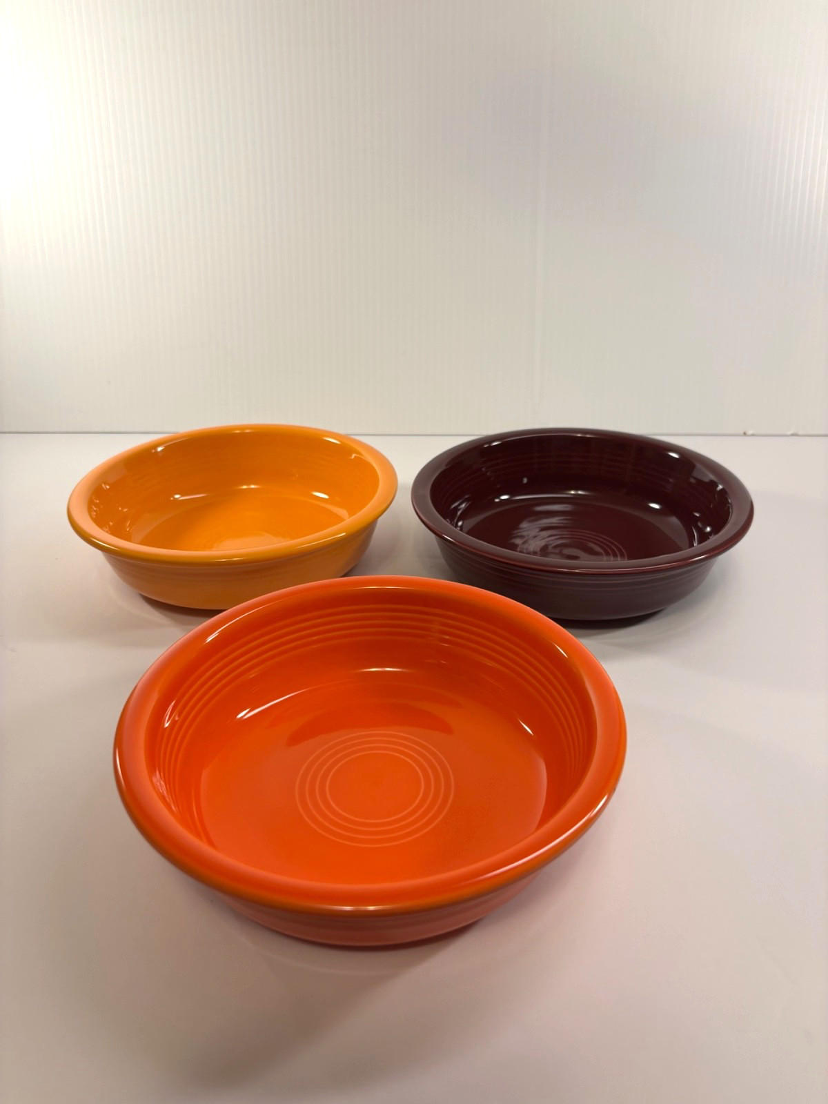 Assorted Colors Fiestaware HLC Fiesta Cereal Soup 7″ Bowls