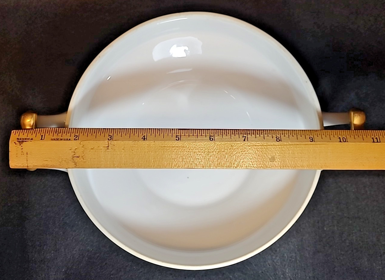 Regal China Lafayette 8″ Covered Casserole w/ Handles – Made in Occupied Japan