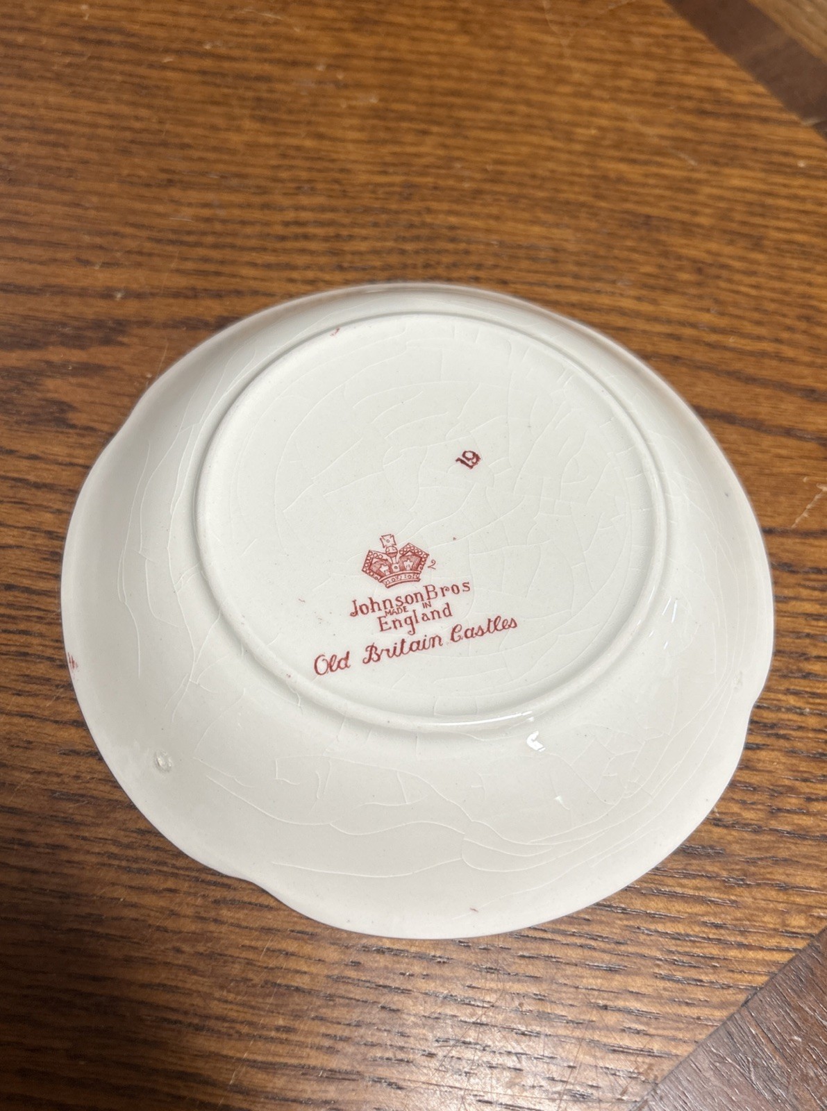 Johnson Brothers Old Britain Castles Pink Dessert Fruit Cereal Bowl(s) England