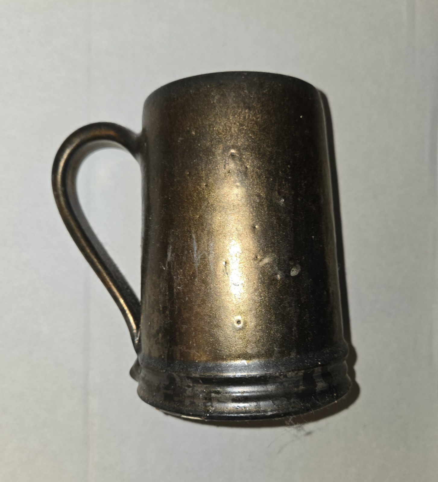 BN Handmade Scrimshaw Pottery King’s Coffin Skeleton Ceramic Clay Beer Stein Mug