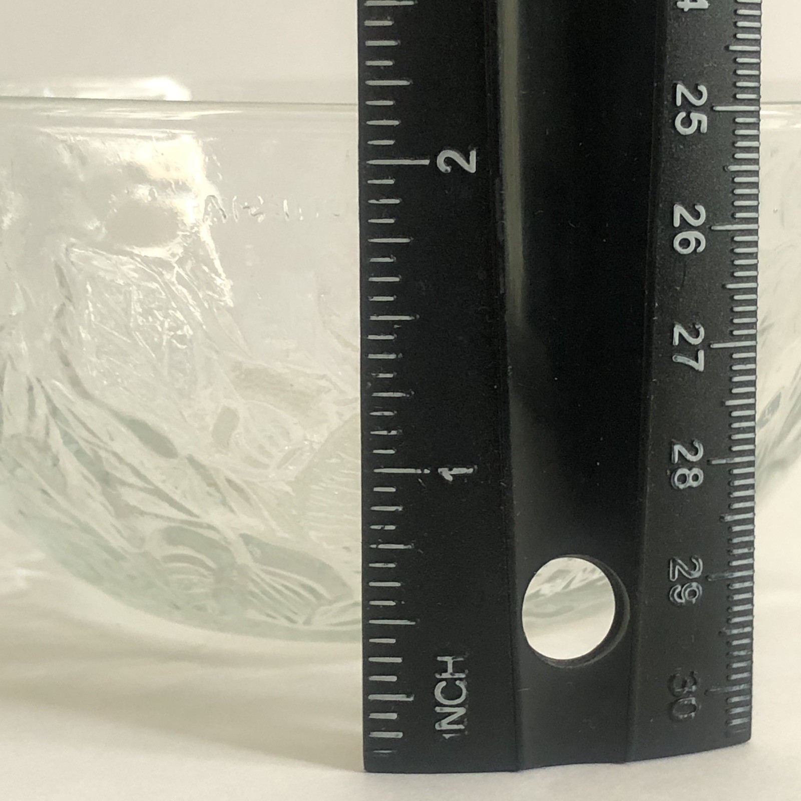 Vtg KIG Indonesia Fruit Garden Bowl 5″ Clear Glass 12 Available Sold Separately