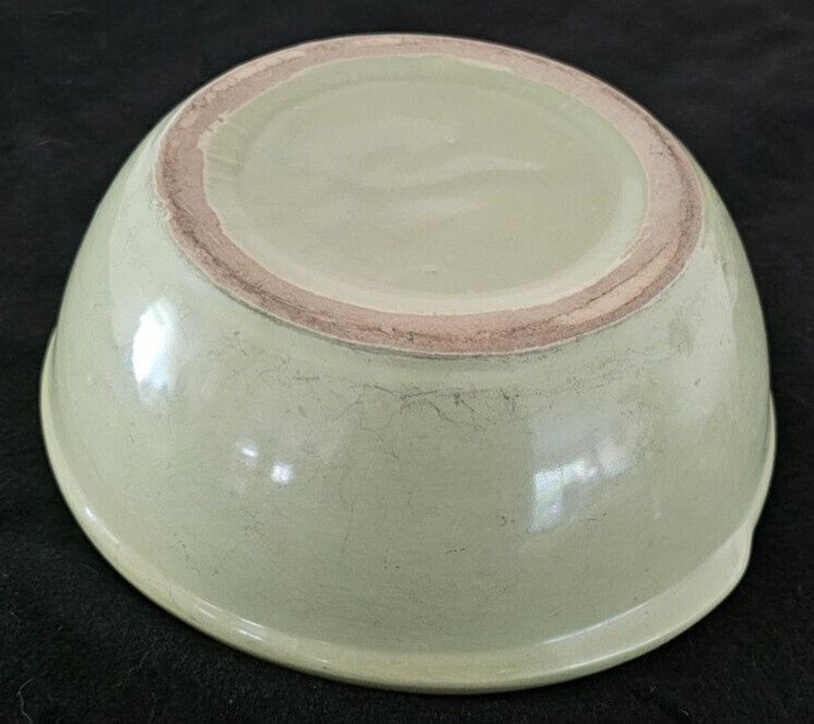 La Solana STONEWARE GREEN Casserole Bowl Cookware Oven ware NO Lid