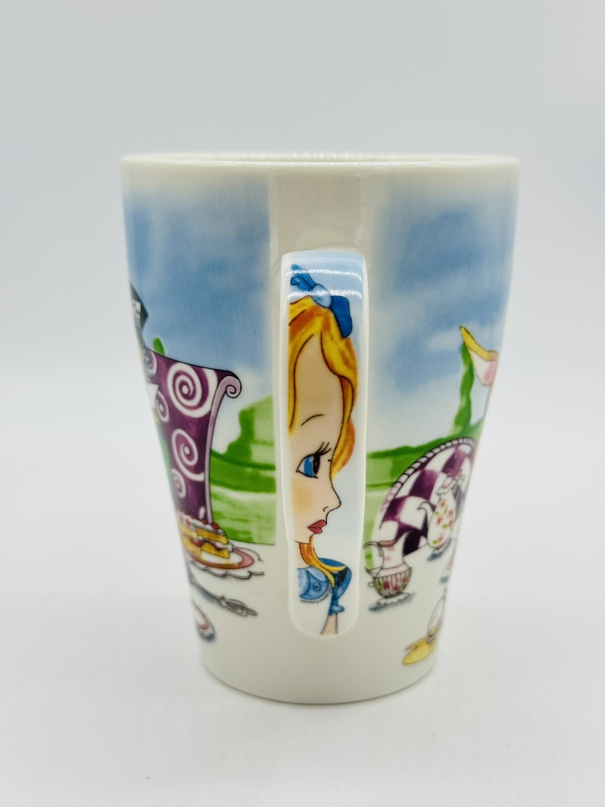 Alice in Wonderland Coffee Cup Mad Hatter Tea Party Paul Cardew 150 Anniversary