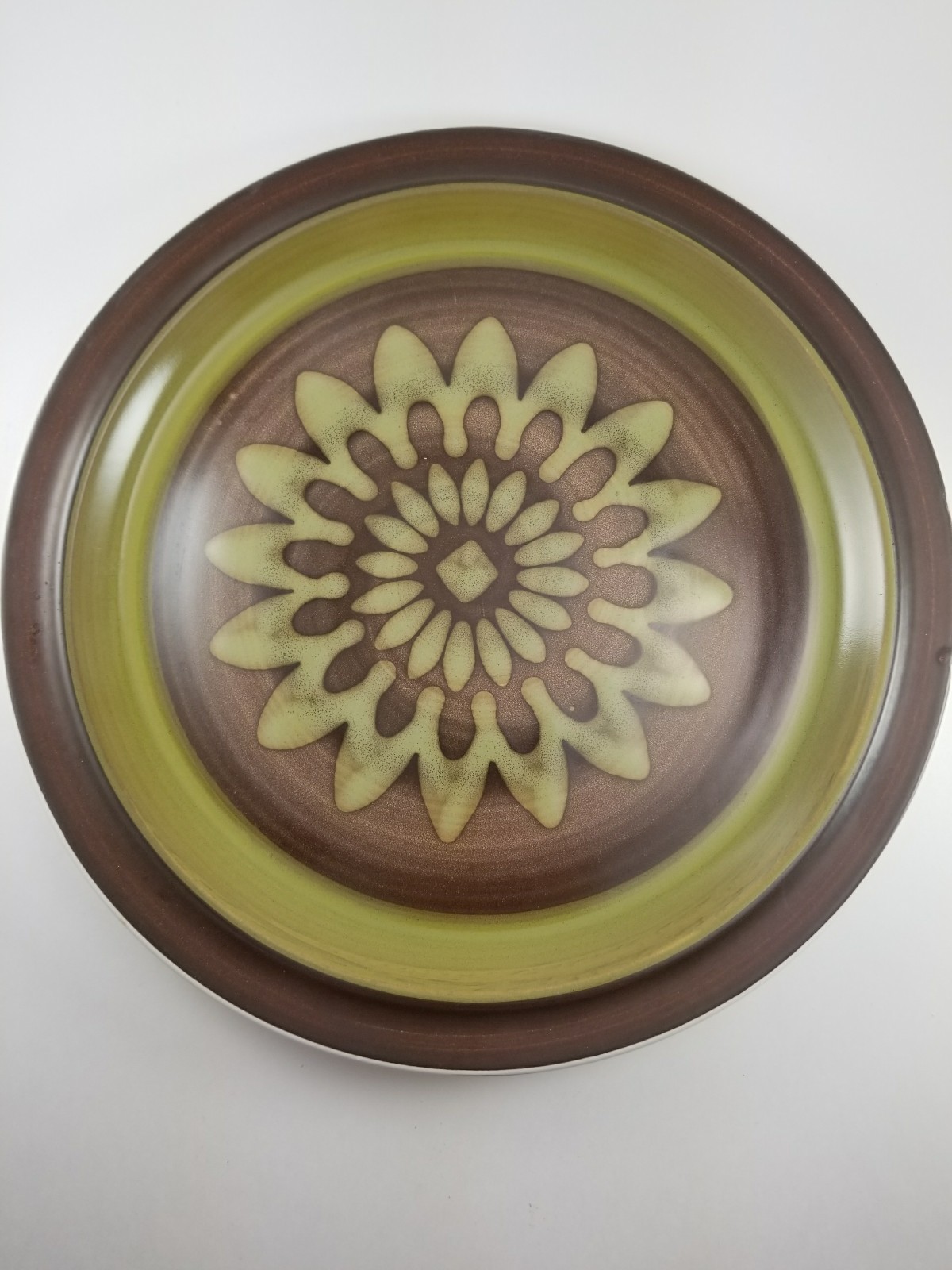 12″ Electra Stoneware Round Platter in Regency 9012 by Casual Ceram, Japan