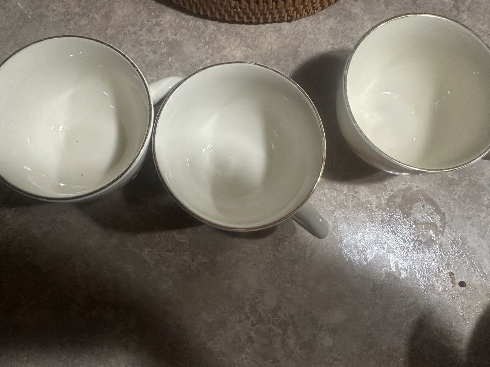Vintage Golden Wheat dish set